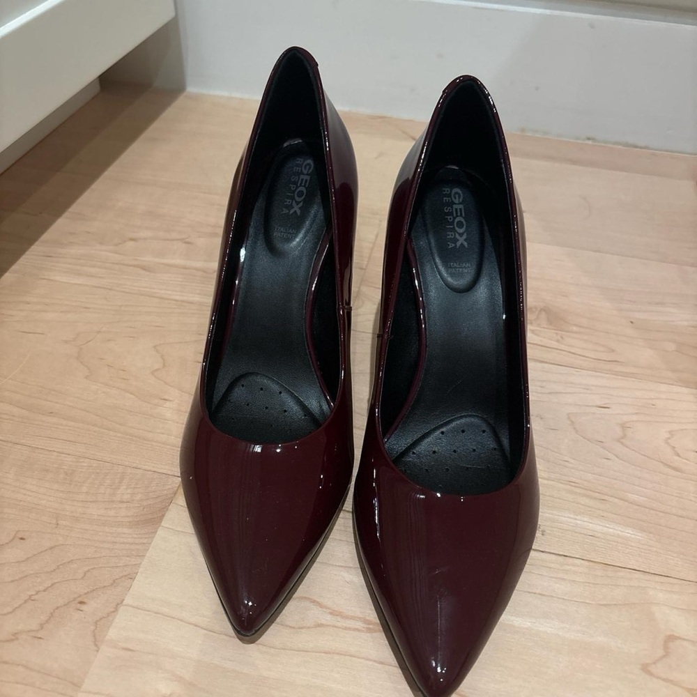 Geox Women's Dark Red Heels